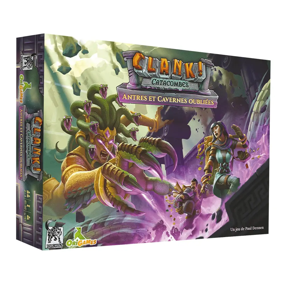 Origames Clank! Catacombes - Antres et Cavernes Oubliées (FR)