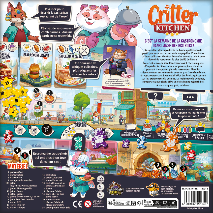 Lucky Duck Games Critter Kitchen (FR)