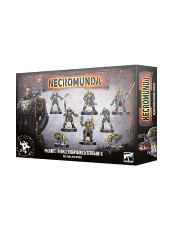 Necromunda Necromunda - Palanite Enforcer Captains & Sergeants