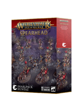 Age of Sigmar Spearhead - Snarlpack Huntaz