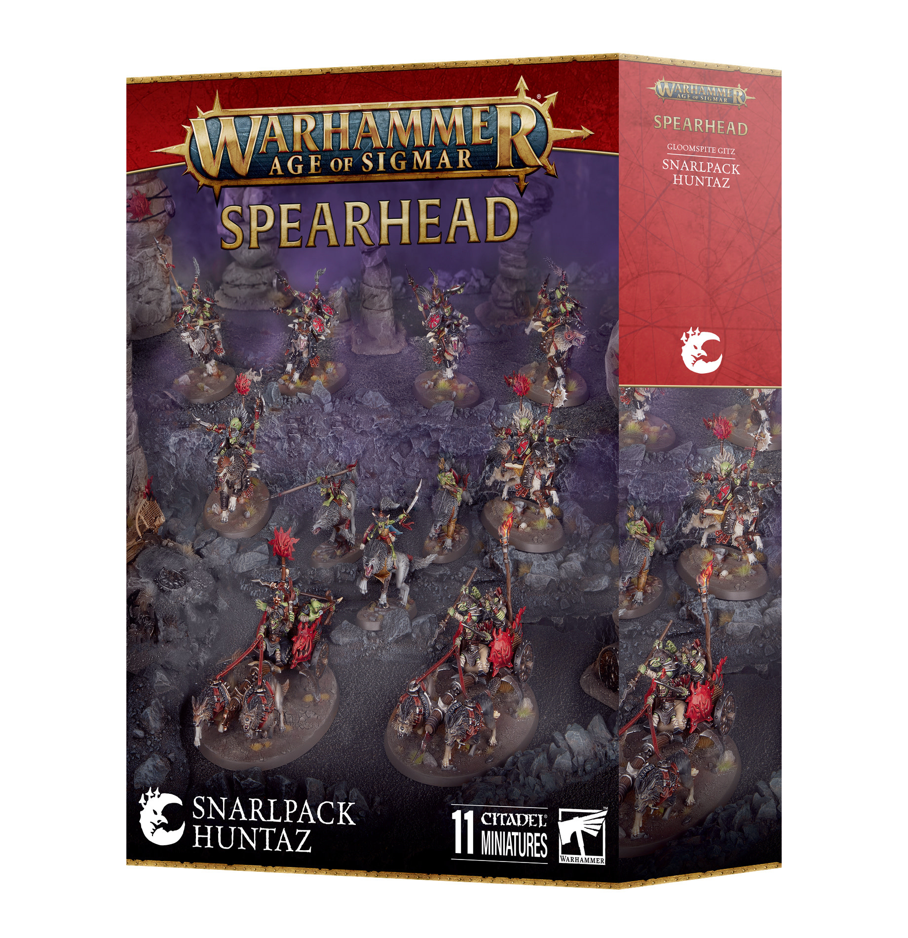Age of Sigmar Spearhead - Snarlpack Huntaz