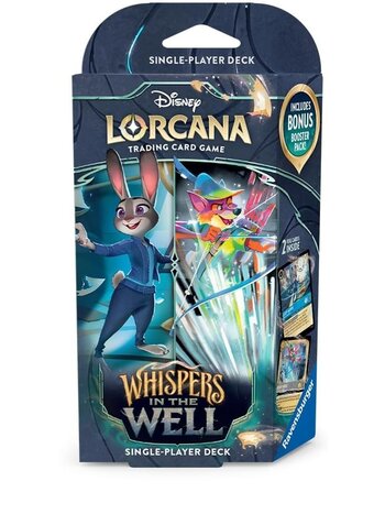 Ravensburger Disney Lorcana - Whispers in the Well Starter Deck Judy Hopps & Robin Hood (ENG)
