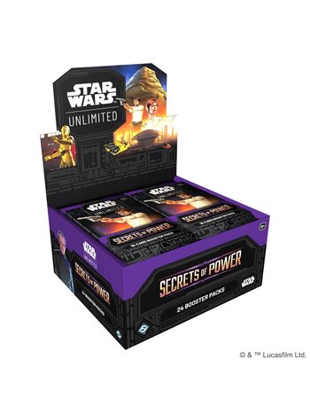 Fantasy Flight Games Star Wars Unlimited - Secrets of Power Booster Box
