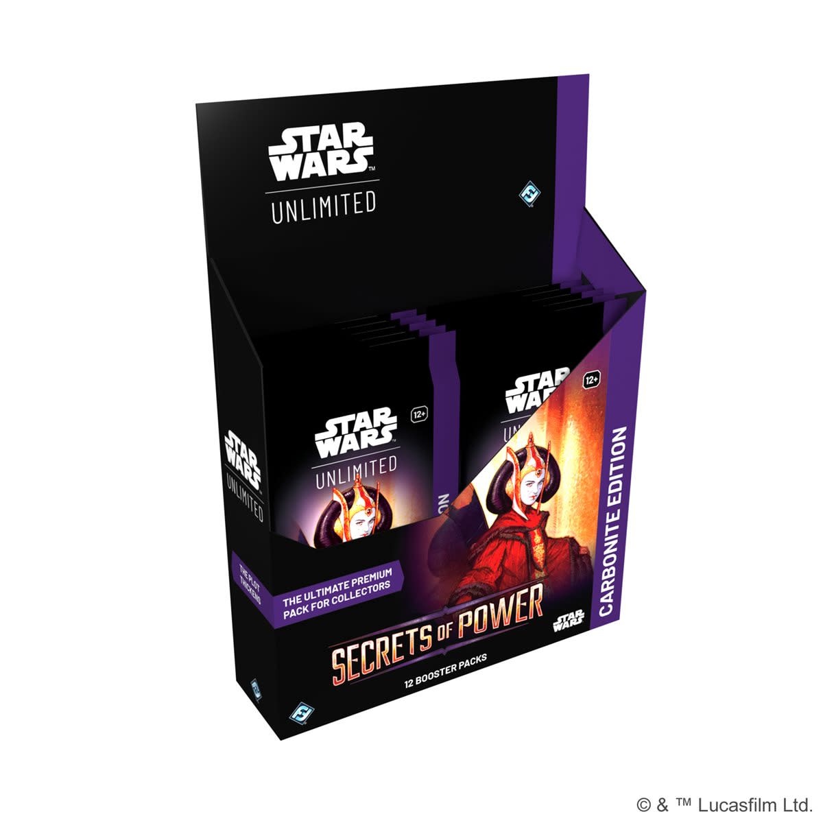 Fantasy Flight Games Star Wars Unlimited Secrets of Power - Carbonite Booster Box