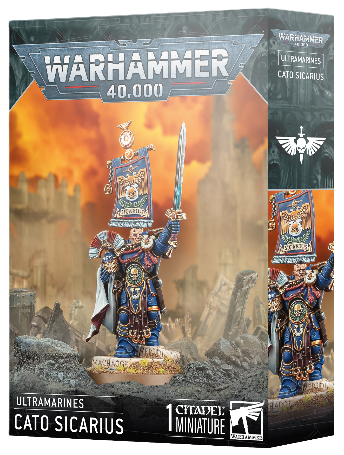 Warhammer 40K Ultramarines - Cato Sicarius