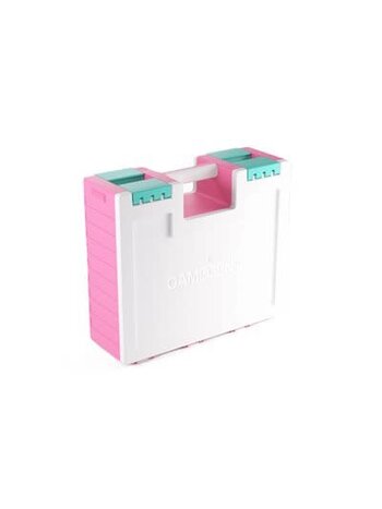 Gamegenic Rangement Game Castle - Rose/Blanc/Sarcelle