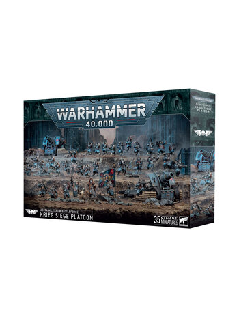 Warhammer 40K Astra Militarum - Krieg Siege Platoon