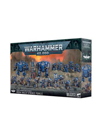 Warhammer 40K Space Marines - Iron Halo Strike Force
