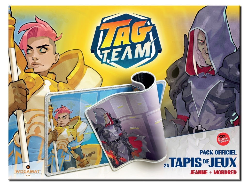 Wogamat Tag Team Tapis de jeu Mordred et Jeanne (FR)