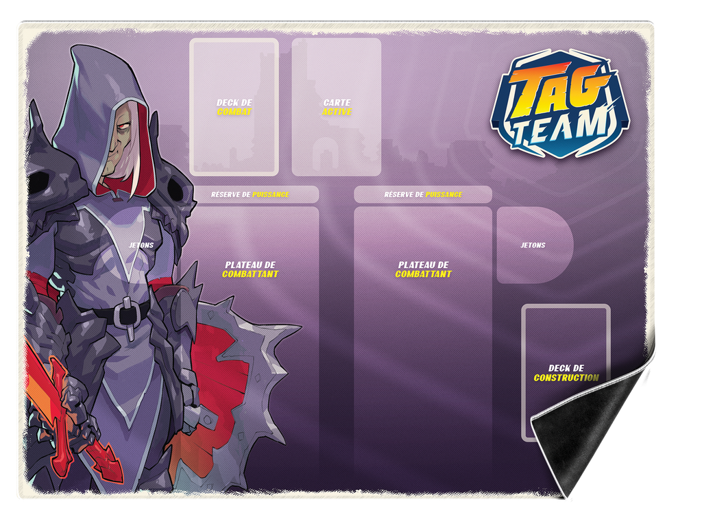 Wogamat Tag Team Tapis de jeu Mordred et Jeanne (FR)