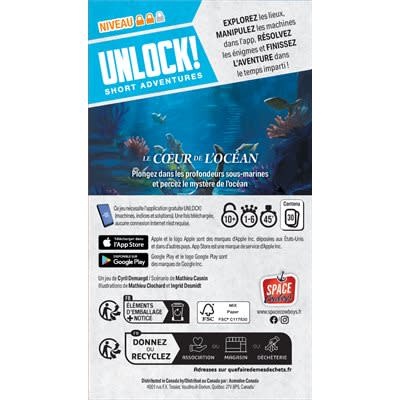 space cowboy Unlock! Short Adventure #12  - Le Coeur de l'Océan (FR)