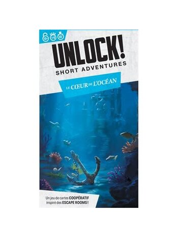 space cowboy Unlock! Short Adventure #12  - Le Coeur de l'Océan (FR)