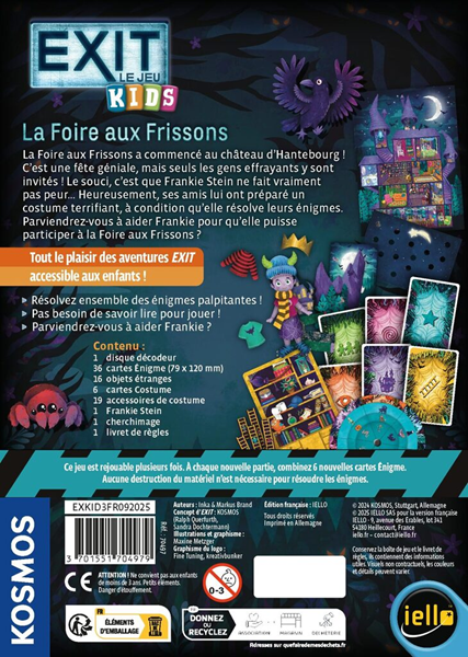 Iello Exit Kids : La Foire aux Frissons (FR)