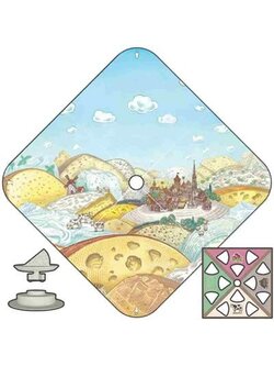 Road to Infamy Games Fromage - Tapis de jeu Lazy Susan