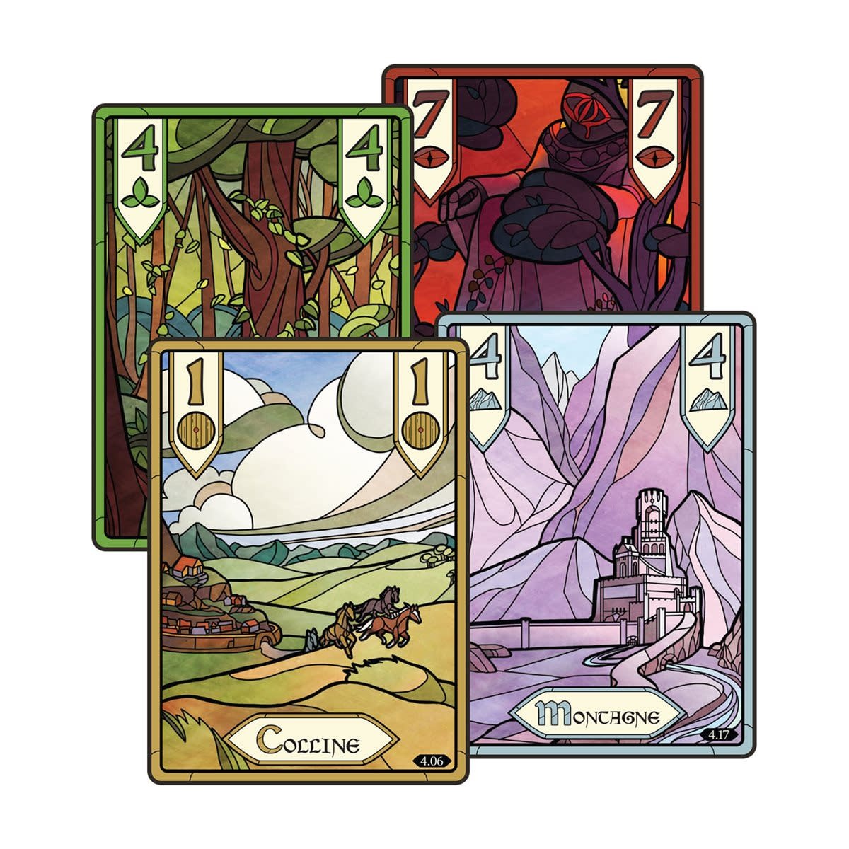 officedog Le Seigneur des Anneaux - Le jeu de Plis Coopératif - Les Deux Tours (FR)