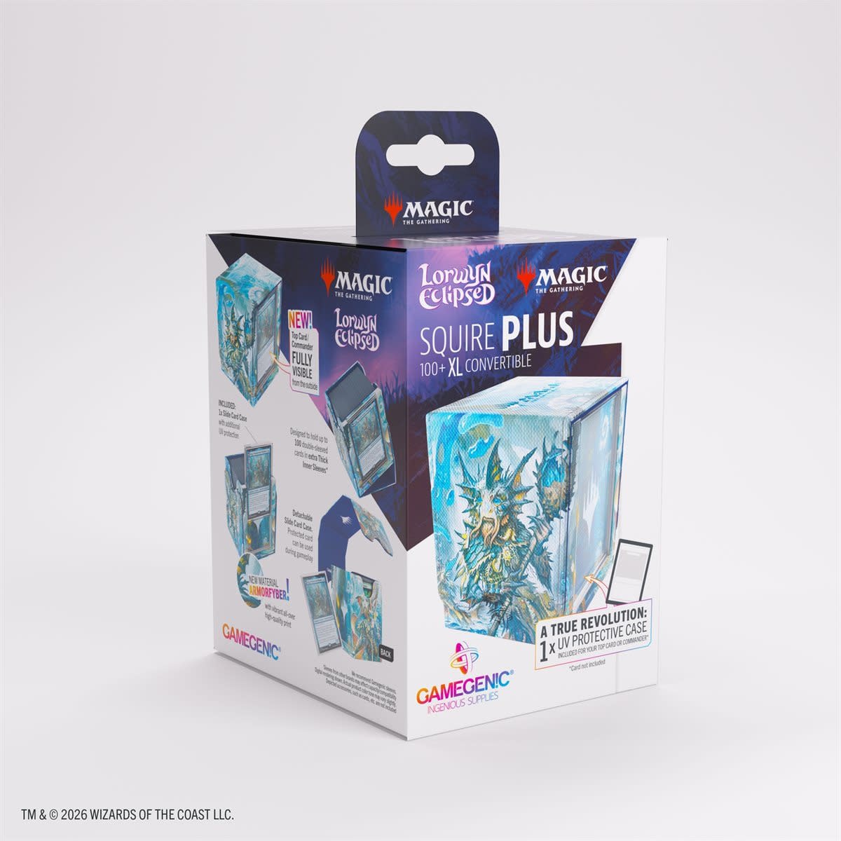 Gamegenic Deck Box Lorwyn Eclipsed Squire Plus XL - Sygg Wanderwine