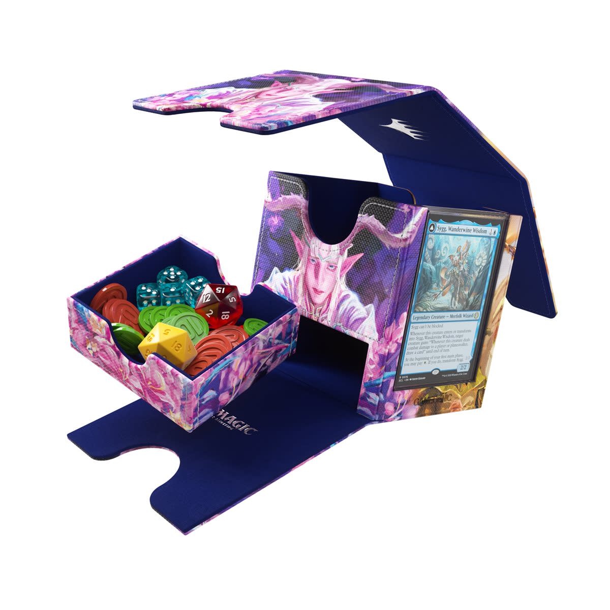 Gamegenic Deck Box Lorwyn Eclipsed Sidekick Pro XL - Morcants/Dawnhand