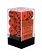 Chessex Ensemble 12 D6 Opaque Orange/Noir