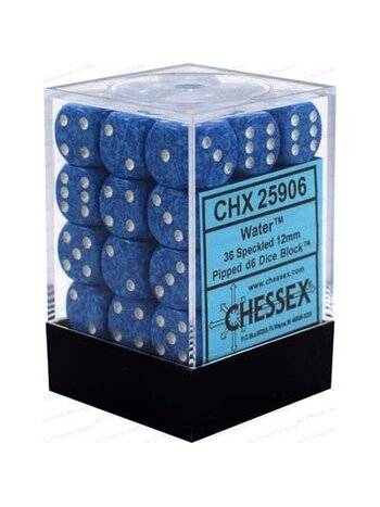 Chessex Set 36 D6 Speckled Water