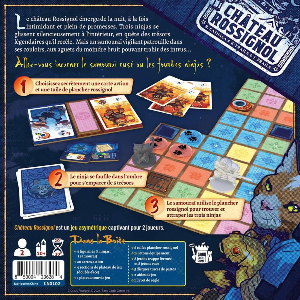 sand castle game Château Rossignol (FR)