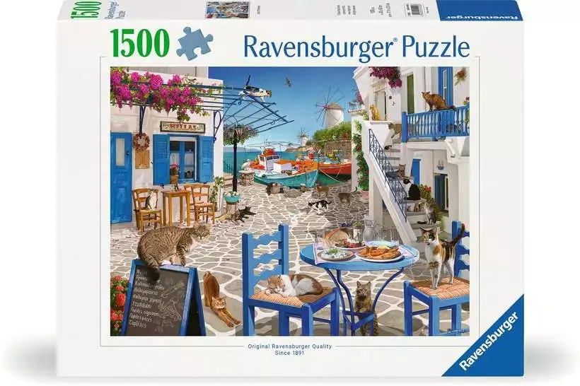 Ravensburger Cats of Mykonos (1500 pc)