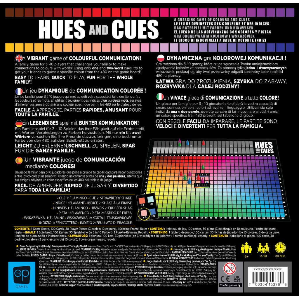 USAopoly Hues & Cues (ML)