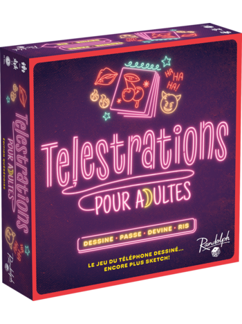 USAopoly Telestrations Pour Adultes Édition Québécoise (FR)
