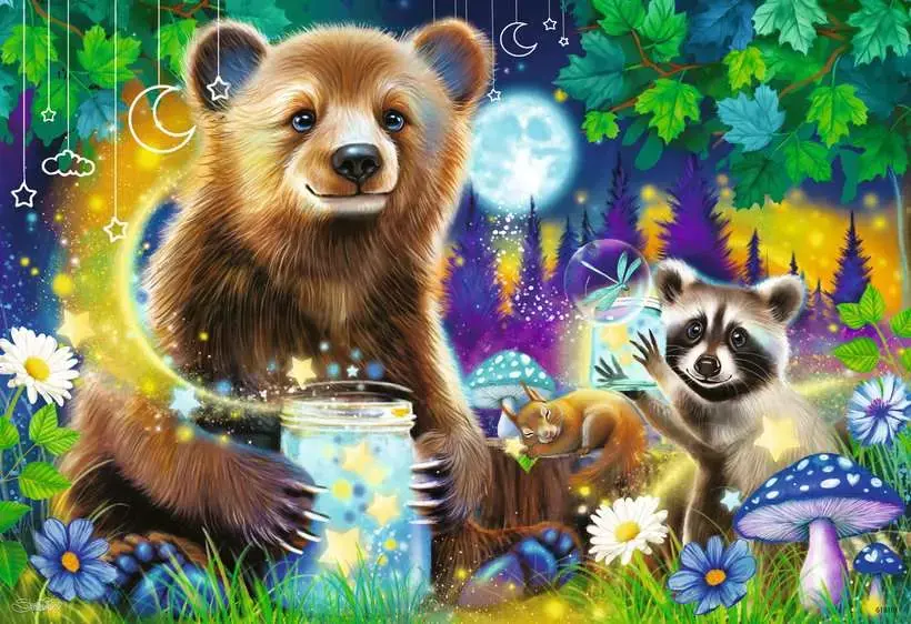 Ravensburger Lovable Woodland Friends (2x24 PC)