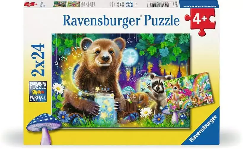 Ravensburger Lovable Woodland Friends (2x24 PC)
