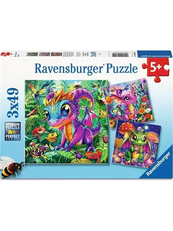 Ravensburger Baby Garden Dragons (3x49 PC)
