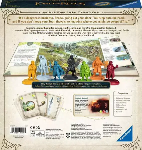 Ravensburger Le Seigneur des Anneaux - Le Livre jeu d'aventure (FR)