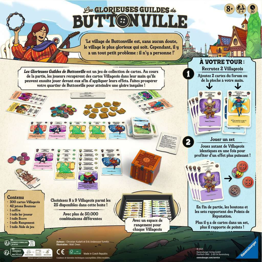 Ravensburger Les Glorieuses Guildes de Buttonville (FR)
