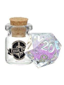 Fanroll D20 Elixir Liquid Core Sorcerous Swirl