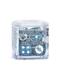 Blood Bowl Blood Bowl - High Elf Team Dice Set