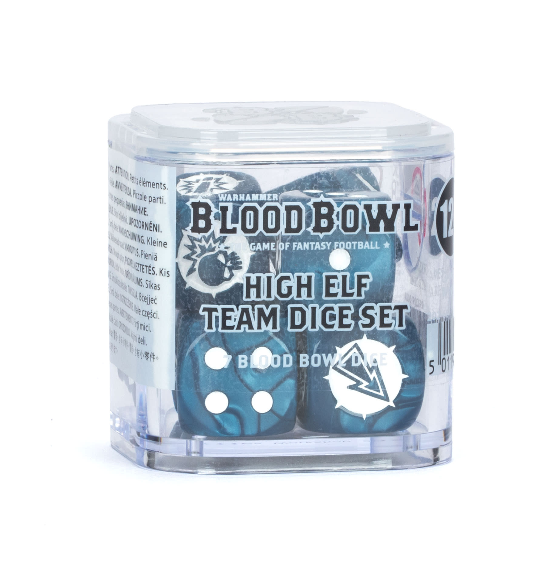 Blood Bowl Blood Bowl - High Elf Team Dice Set