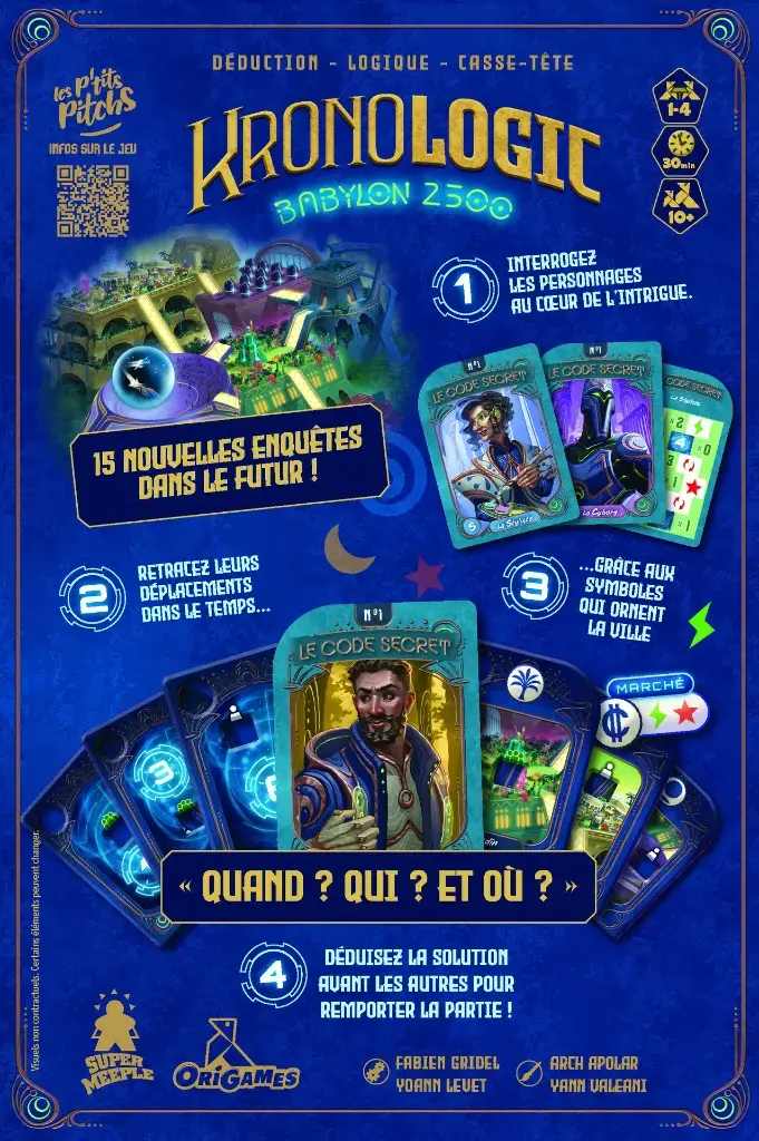 Super Meeple Kronoligic Babylon 2500 (FR)