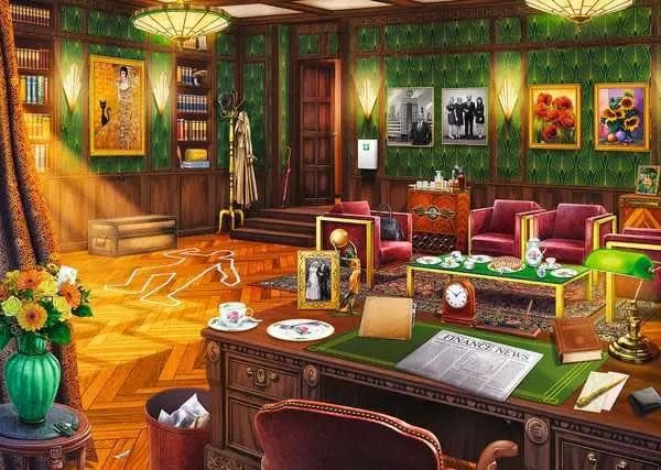 Ravensburger Mystery Puzzle - Un Anniversaire Mortel