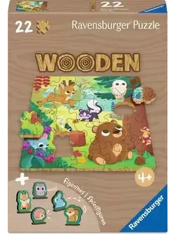 Ravensburger Puzzle en bois - Les Animaux de la Forêt