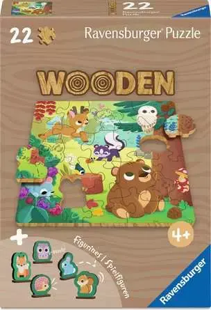 Ravensburger Puzzle en bois - Les Animaux de la Forêt