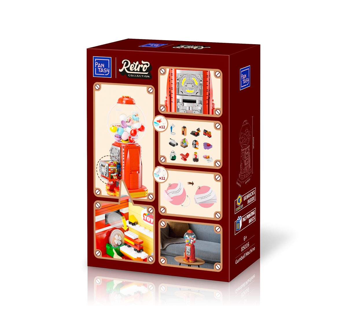 Pan Tasy Pan Tasy - Machine à Boule de Gomme