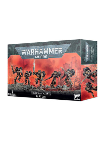 Warhammer 40K Chaos Space Marine - Raptors