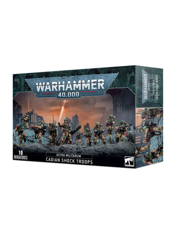 Warhammer 40K Astra Miliarum - Cadian Shock Troops