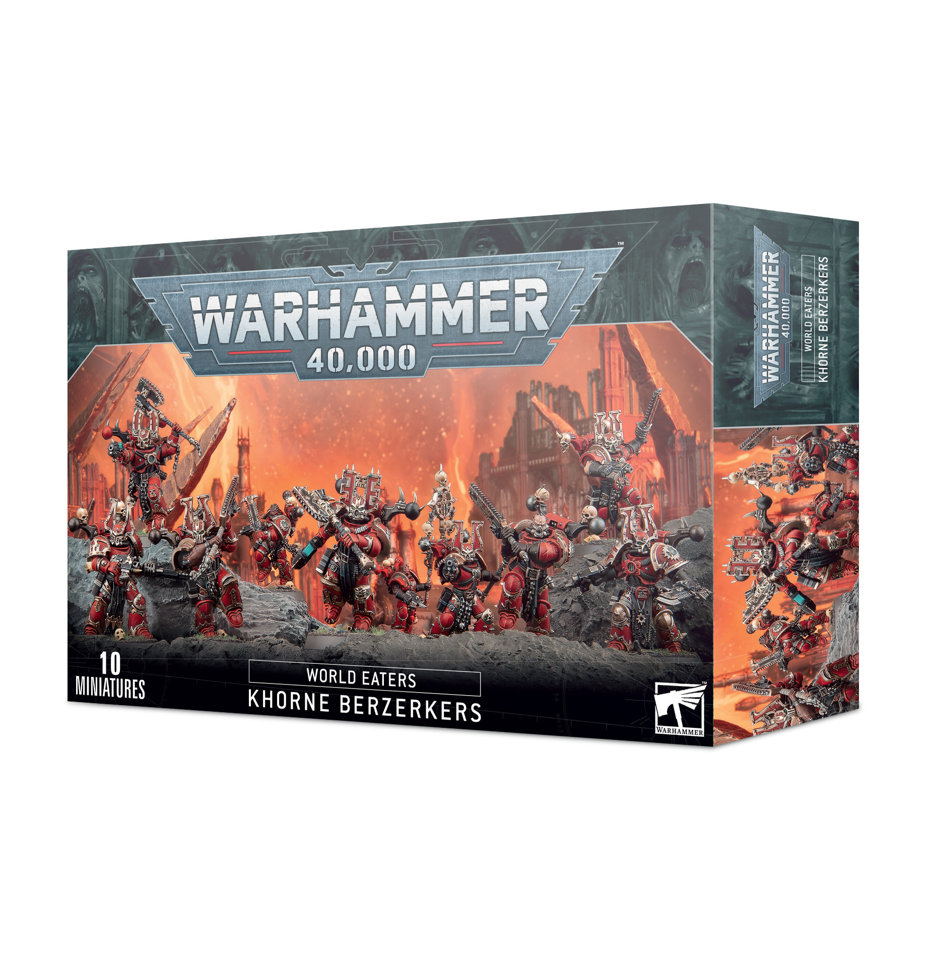 Warhammer 40K World Eaters - Khorne Berserkers
