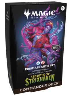 Wizard Of The Coast MTG Secrets of Strixhaven Commander Deck - Prismari Artistry (ENG)