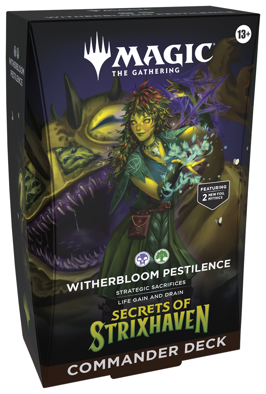 Wizard Of The Coast MTG Secrets of Strixhaven Commander Deck - Witherbloom Pestilence (ENG)