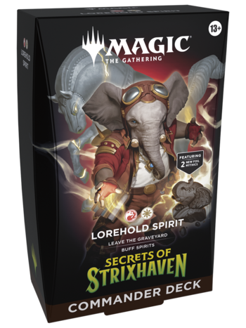 Wizard Of The Coast MTG Secrets of Strixhaven Commander Deck - Lorehold Spirit (ENG)