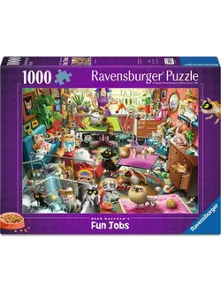 Ravensburger The Cat Groomer (1000 pc)