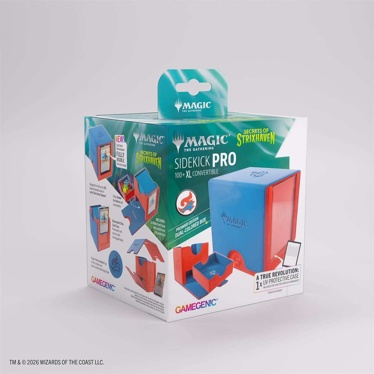 Gamegenic Gamegenic Deck Box Sidekick Pro XL Secrets of Strixhaven -  Prismari