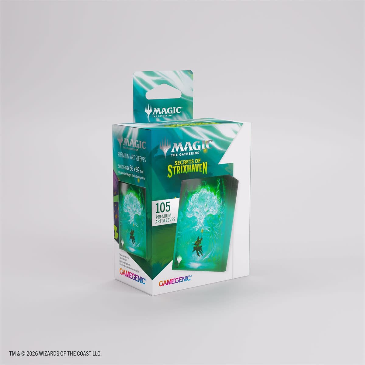 Gamegenic Gamegenic Secrets of Strixhaven Art Sleeves - Forest