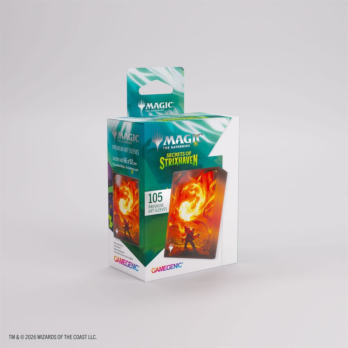 Gamegenic Gamegenic Secrets of Strixhaven Art Sleeves - Mountain